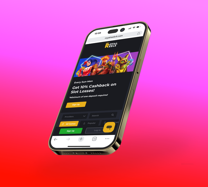 royal reels Gameplay