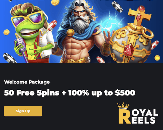 royal reels Gameplay